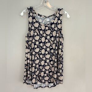 New Without Tags Old Navy- Navy/ Beige Tank Too - Size S